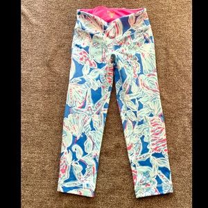Lilly Pulitzer Luxletic Cropped Pants NWOT